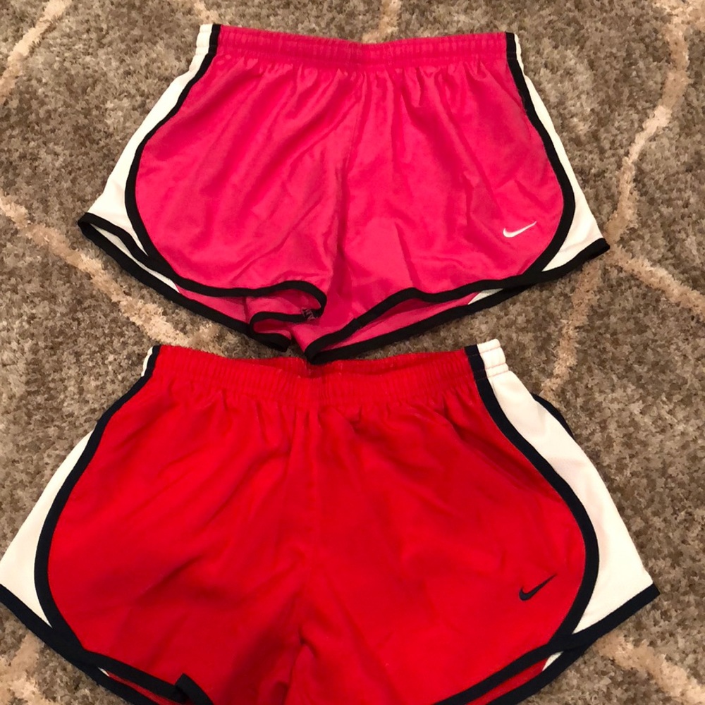 Two pairs of Nike shorts
